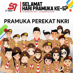 41 POSTER HARI PRAMUKA 2018 Quote Anak Pramuka
